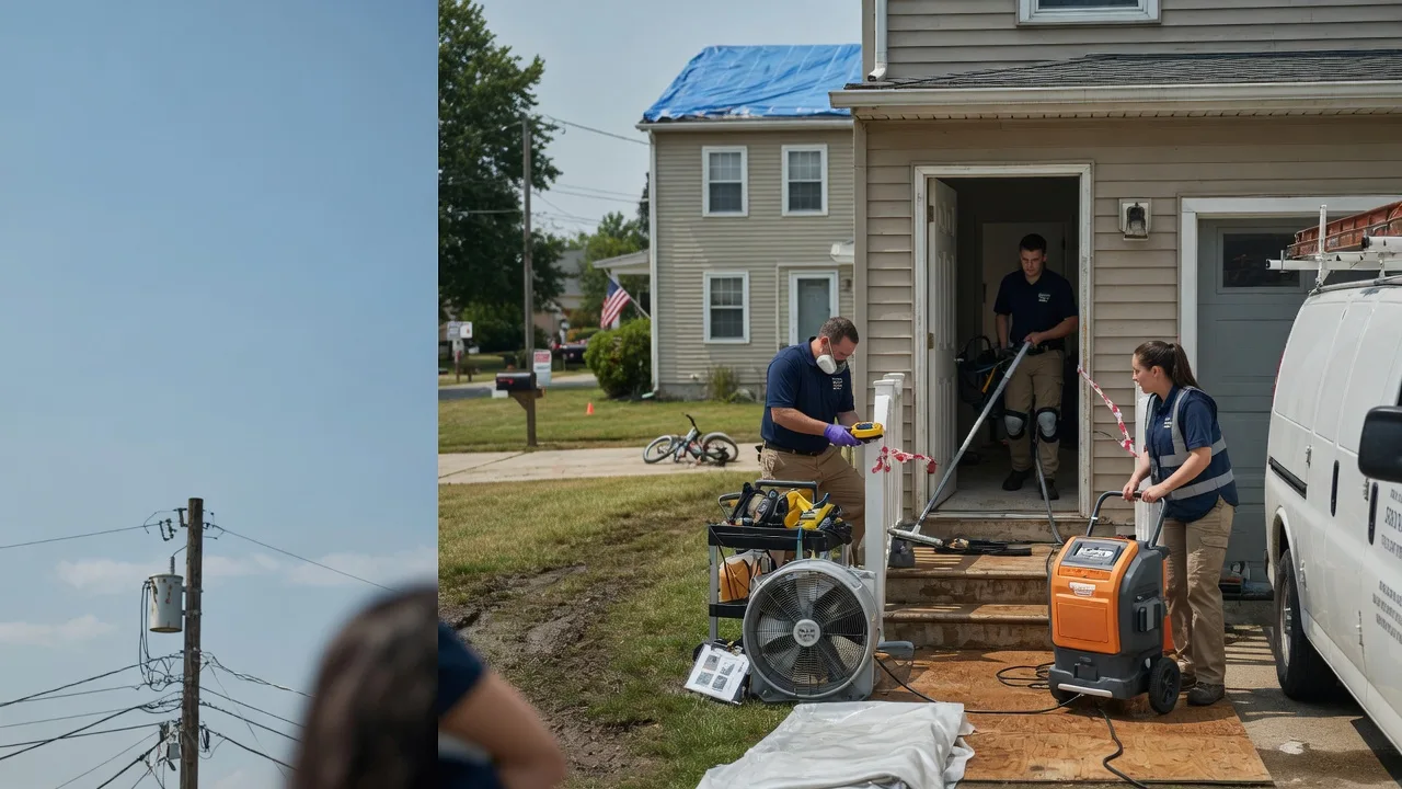Water Damage Repair in Heaters, WV near me